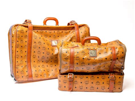 mcm luggage discount